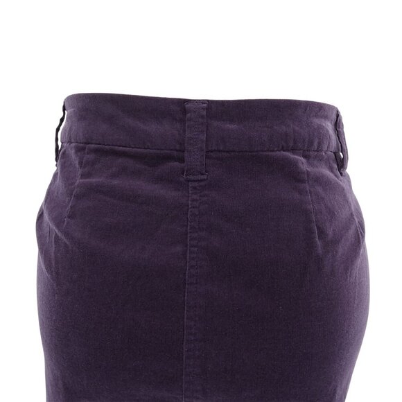 NWOT Avenue Purple Corduroy Pencil Skirt 14 Back to School Preppy Academic - Picture 7 of 12